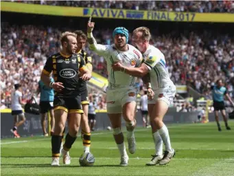  ?? (Getty) ?? Lions winger Jack Nowell opened the scoring