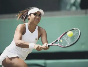  ??  ?? Heather Watson.