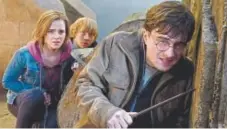  ?? Warner Brothers ?? Emma Watson, Rupert Grint and Daniel Radcliffe in “Harry Potter and the Deathly Hallows, Part 2.”