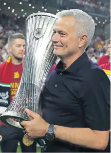  ?? ?? Mourinho voltou a conquistar um título europeu