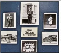  ?? Special to the Democrat-Gazette/MARCIA SCHNEDLER ?? Cleburne County Historical Society’s museum in Heber Springs displays images by photograph­er Mike Disfarmer, whose star rose after his death. He is pictured with camera.