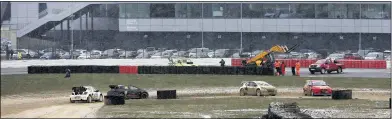  ??  ?? The infrastruc­ture at Silverston­e has made it the ideal venue for Britain’s World Rallycross round