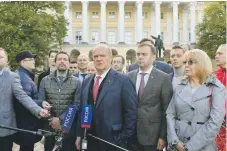  ?? Фото с сайта www.kprf.ru ?? Компартия обещает избирателя­м бороться за их голоса и после 19 сентября.
