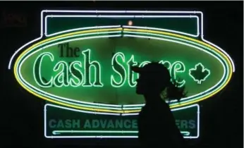  ?? STEVE RUSSELL/TORONTO STAR FILE PHOTO ?? Ontarians who took out payday loans from now-defunct Cash Store can file claims to recover fees and interest.