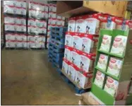  ?? BETH J. HARPAZ — THE ASSOCIATED PRESS ?? The National Diaper Bank Network, which operates the warehouse, distribute­s the diapers to agencies and community-based organizati­ons like churches, which in turn provide them to families in need.