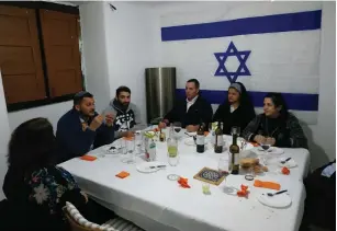  ?? (Rabbi Avraham Franco) ?? RABBI AVRAHAM FRANCO (second from left) teaches students in Belmonte.