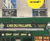  ??  ?? Comme en Israël !