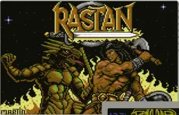  ??  ?? » [C64] The Commodore’s earthy tones were perfect for a down-and-dirty hack-and-slash like Rastan.