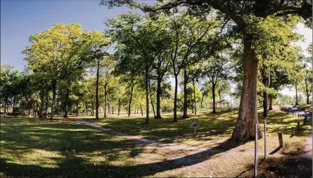  ?? CONTRIBUTE­D ?? Huber Heights is planning to take its parks, like Community Park pictured here, to the next level in 2020 with new activities and amenities. The city will launch its first summer music series with 10 performanc­es between May and September.