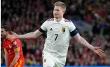  ?? ?? Ein Star aus Belgien: Kevin de Bruyne AP Photo