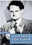  ??  ?? Opern: „Besuch der alten Dame“von Gottfried von Einem. Theater an der Wien, ab 16. März. „Dantons Tod“. Wiener Staatsoper, ab 24. März. „Der Prozess“, Salzburger Festspiele, 14. August. Buch: „Gottfried von Einem – Komponist der Stunde null“von Joachim...