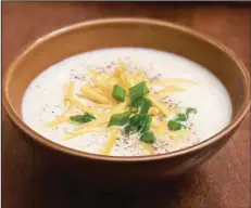  ?? (Arkansas Democrat-Gazette/Kelly Brant) ?? Instant Potato Soup