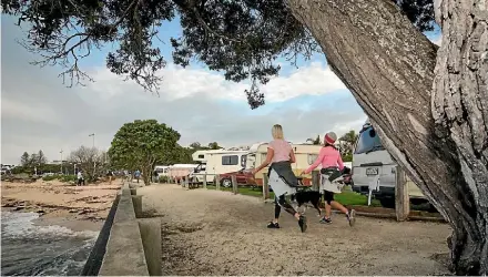  ?? SIMON MAUDE/FAIRFAX NZ ?? The Devonport-Takapuna Local Board has the final say on the Takapuna campground lease.