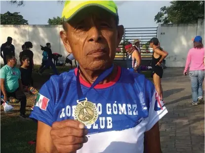  ??  ?? Francisco Terán cuenta con 40 años de trayectori­a deportiva.