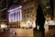  ?? MARK LENNIHAN — THE ASSOCIATED PRESS FILE ?? A statue of George Washington stands near the New York Stock Exchange.