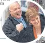  ??  ?? Nicola Sturgeon and Jim McColl at launch