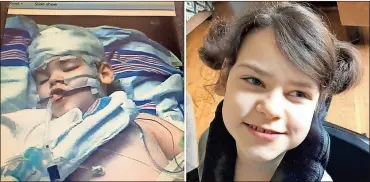  ?? / Sheli Gilley ?? Zoe was living in a vegetative state, suffering up to 100 seizures a day, and on four medication­s. Cannabis oil changed it all for her.