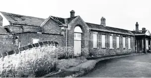  ??  ?? ■ A deserted High Shields Railway Station which shows little indication that it is still in use, on February 3, 1971