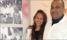  ??  ?? PROUD DAD: Sean Dinat and his daughter Leilah, 16, the youngest Naidoo generation.