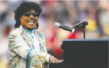  ?? Andy Lyons / Gett y Images Files ?? Little Richard, a founding father of rock ‘n’ roll, died of bone cancer at age 87.