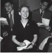  ??  ?? Goncourt. Béatrix Beck lors de la remise du prix littéraire, en 1952.
