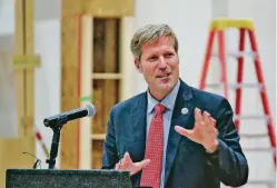  ?? ASSOCIATED PRESS FILE PHOTO ?? Albuquerqu­e Mayor Tim Keller decided to run for mayor of Albuquerqu­e instead of completing his four-year term as auditor. His decision might yet derail what was a promising career in politics.