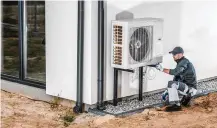  ?? DREAMSTIME/TNS ?? As temperatur­es and energy bills spike this summer, it might be time to consider installing a heat pump.