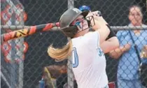  ?? STEPHEN M. DOWELL/ORLANDO SENTINEL ?? Hagerty junior catcher Alexis Felker is tied for the state lead with seven home runs this spring.