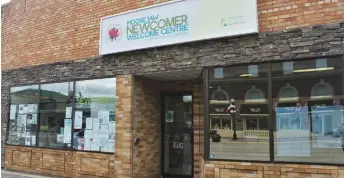  ??  ?? The Newcomer Centre stores all of its donations at it’s location on Main St., which means they don’t have enough room to keep large items all of the time.