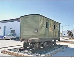  ?? H. I. ?? Vagón del ferrocarri­l de las Minas de Tharsis en Corrales