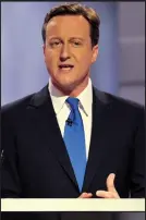  ??  ?? Last time: David Cameron in 2010