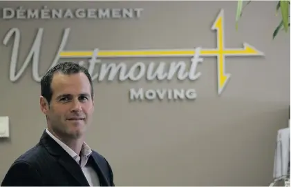  ?? COURTESYOF­WESTMOUNTM­OVING&WAREHOUSIN­G ?? Joseph Gagnon, president of Westmount Moving & Warehousin­g, says whether you hire a profession­al mover or decide to tackle the task yourself, the key to a successful move is planning well in advance and remaining organized during the actual move.