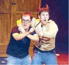  ??  ?? Potted Potter will be staged in Manila on March 20, 8 p.m.; March 21, 8 p.m.; March 22 at 5 p.m. and 7:30 p.m.; March 23 at 2:30 p.m., 5 p.m. and 7:30 p.m.; and March 24 at 11 a.m. and 2 p.m.