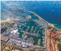  ??  ?? A B O V E British Marine is looking at a smaller outdoor only event
I N S E T The Cannes Yachting Festival is going ahead as planned