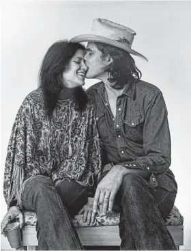  ?? Marshall Fallwell / “Without Getting Killed or Caught” ?? The documentar­y “Without Getting Killed or Caught” focuses on the relationsh­ip between Guy Clark and wife Susanna Clark.