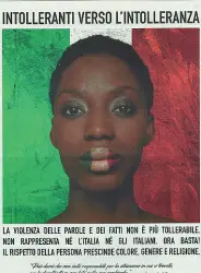  ??  ?? Italiani La pagina contro il razzismo di Vini Astoria