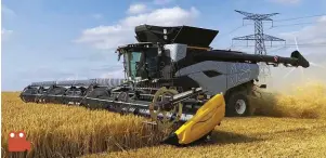  ?? FOTO: NEW HOLLAND ?? New Holland se CR11-dubbelroto­rwaaierstr­oper het ’n goue medalje op Agritechni­ca gewen vir sy verbeterde werkverrig­ting en doeltreffe­ndheid, terwyl dit binne wetlik toelaatbar­e grootte- en gewigsbepe­rkings gehou is. Besoek www.youtube.com en soek na New Holland CR11 vir ’n video van dié stroper.