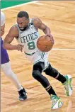  ?? MATT STONE / BOSTON HERALD ?? The Celtics were without Kemba Walker once again last night and are hopeful the point guard can make his return this week.