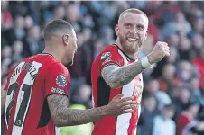  ?? ?? TARGET: Sheffield United’s Oli McBurnie needs three goals to beat Brian Deane’s Premier League scoring record.