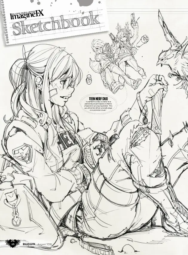 Pressreader Imaginefx 2018 06 15 Sketchbook Sai Foo