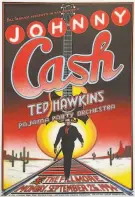  ?? Wolfgang’s Vault ?? Johnny Cash poster by artist Randy Tuten (Sept. 26, 1994).