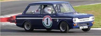  ?? ?? Ibbotson was the master of Pre ’66 Touring Cars in his Hillman Imp Super