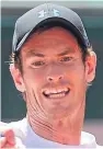  ??  ?? Andy Murray has won only five matches since February and will face an opponent who reached the semi-finals of the Geneva Open.