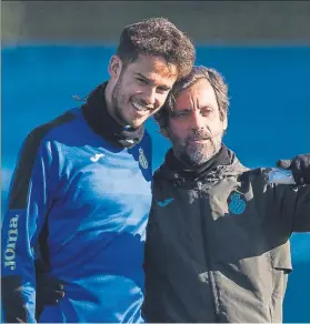  ?? FOTO: PUNTÍ ?? Diego Reyes y Quique El central es una de las prioridade­s del técnico pero está difícil