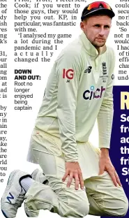  ?? ?? DOWN AND OUT: Root no longer enjoyed being captain