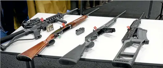  ??  ?? Profession­al criminals are much less likely to steal weapons if they know that a register could link them to the theft, says Gun Control NZ.