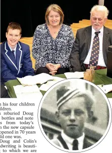  ?? Pictures: APEX ?? Doug in the Boys’ Brigade in 1947