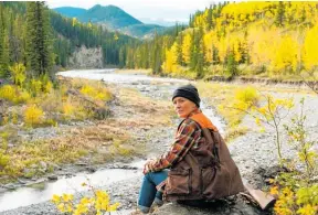  ??  ?? Set in the Rocky Mountains, Land is about a woman trying to come to terms with a devastatin­g tragedy.