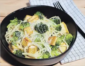  ?? DEB LINDSEY FOR THE WASHINGTON POST ?? Linguine with Broccoli and Tofu.