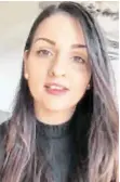  ?? FOTO: SCREENSHOT VIDEOBOTSC­HAFT ?? Caterina Cielsereno hat die Videobotsc­haft initiiert und darüber hinaus auch den Text dafür geschriebe­n.